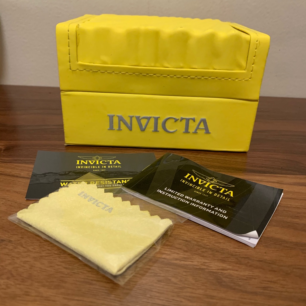 Invicta Watches Empty Box